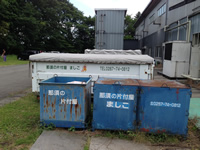 レンタルコンテナ設置＋ゴミ回収サービス